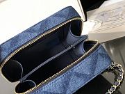 Chanel Denim Camera Bag 14.5x10.5x7cm - 4