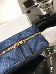 Chanel Denim Camera Bag 14.5x10.5x7cm - 3