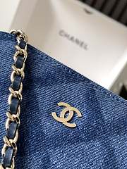 Chanel Denim Camera Bag 14.5x10.5x7cm - 2