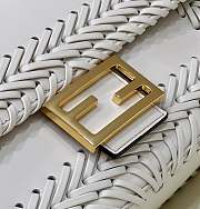 Fendi Baguette Bag Shoulder Bag White 27x15x6cm - 5