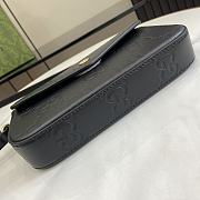 Gucci GG Super Mini Shoulder Bag Black 21x13.5x3cm - 6