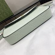 Gucci GG Super Mini Shoulder Bag Green 21x13.5x3cm - 2