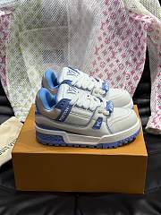 Louis Vuitton LV Trainer Maxi Sneaker Sky Blue - 1