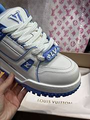 Louis Vuitton LV Trainer Maxi Sneaker Sky Blue - 3