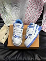 Louis Vuitton LV Trainer Maxi Sneaker Sky Blue - 4