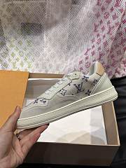 Louis Vuitton LV Stadium White Tweed Sneaker - 5