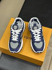 Louis Vuitton LV Run 55 Navy Blue Sneaker - 2