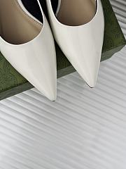 Gucci Signoria Ballet Flat White - 5