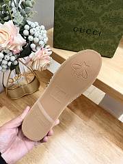 Gucci Matelasse Canvas Espadrille Sandal  - 5