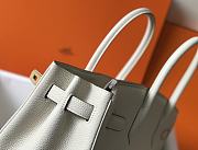 Hermes Birkin 30 Bag White Togo Gold 30cm - 5