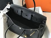 Hermes Birkin 30 Bag Black Togo Gold 30cm - 3