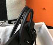 Hermes Birkin 30 Bag Black Togo Silver 30cm - 6