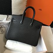 Hermes Birkin 30 Bag Black Togo Silver 30cm - 3