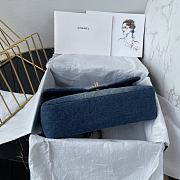 Chanel Medium Flap Bag Denim 25cm - 3