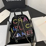 Chanel Backpack Black 25x21x15cm - 6