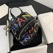 Chanel Backpack Black 25x21x15cm - 5