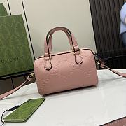 Gucci GG Super Mini Top Handle Bag Pink 16x11x9cm - 6