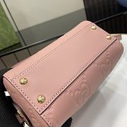 Gucci GG Super Mini Top Handle Bag Pink 16x11x9cm - 3