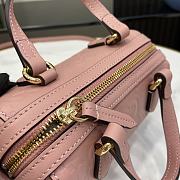 Gucci GG Super Mini Top Handle Bag Pink 16x11x9cm - 2