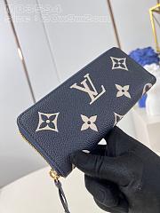 Louis Vuitton LV Clémence Wallet Navy Blue 20 x 9 x 2 cm - 1