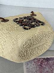 Loewe Tote Anagram Basket Raffia 34x19x15cm - 4