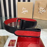 Christian Louboutin Loubi Spike Belt 3.8cm - 4