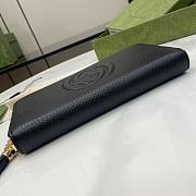 Gucci Wallet Soho Black 19.5x10x2.5cm - 6