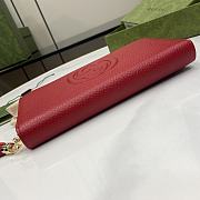 Gucci Wallet Soho Red 19.5x10x2.5cm - 5