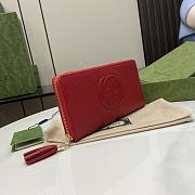 Gucci Wallet Soho Red 19.5x10x2.5cm - 4