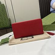 Gucci Wallet Soho Red 19.5x10x2.5cm - 3