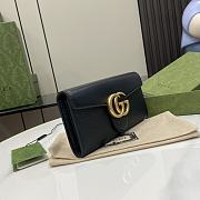 Gucci Wallet Marmont Black 19.5x10x2.5cm - 4