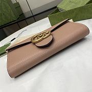 Gucci Wallet Marmont Rose Pink 19.5x10x2.5cm - 5