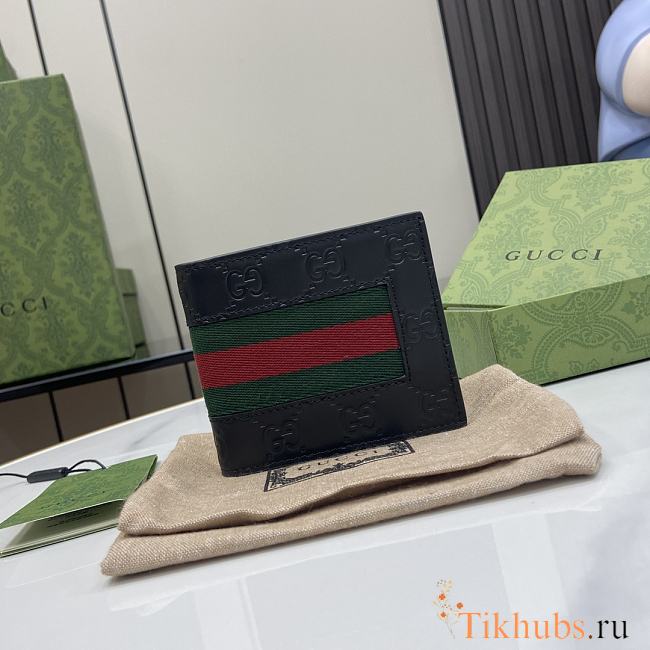 Gucci Ophidia Black Wallet 11x9cm - 1