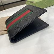Gucci Ophidia Black Wallet 11x9cm - 2