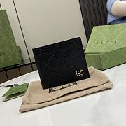 Gucci Wallet Black Fold 11x9cm - 1