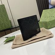 Gucci Wallet Black Fold 11x9cm - 4