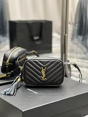 YSL Mini Mini Belt Bag Black Gold 15.5x10.5x5.5cm - 1