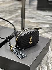 YSL Mini Mini Belt Bag Black Gold 15.5x10.5x5.5cm - 4