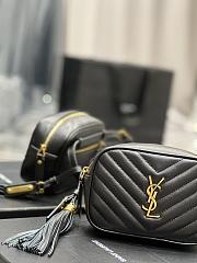 YSL Mini Mini Belt Bag Black Gold 15.5x10.5x5.5cm - 3