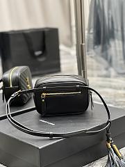 YSL Mini Mini Belt Bag Black Gold 15.5x10.5x5.5cm - 2