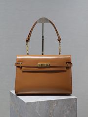 YSL Manhattan Top-Handle Box Bag Fox 32.5 x 22.5 x 10.5 cm - 1