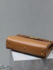 YSL Manhattan Top-Handle Box Bag Fox 32.5 x 22.5 x 10.5 cm - 3
