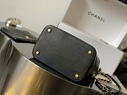 Chanel Bucket Bag Black 21x26x13cm - 6