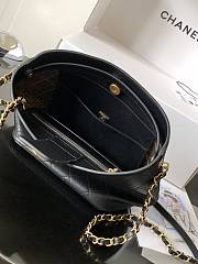 Chanel Bucket Bag Black 21x26x13cm - 3