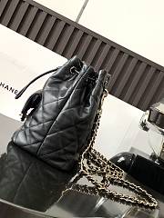 Chanel 23B Duma Backpack Black 22x21x13cm - 2