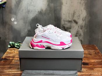 Balenciaga Triple S Pink White Sneaker