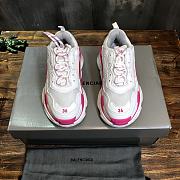 Balenciaga Triple S Pink White Sneaker - 3