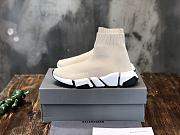 Balenciaga Speed 2.0 Lace-Up Sneaker Beige - 1