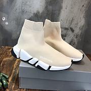 Balenciaga Speed 2.0 Lace-Up Sneaker Beige - 2