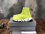 Balenciaga Speed 2.0 Lace-Up Sneaker Green - 1